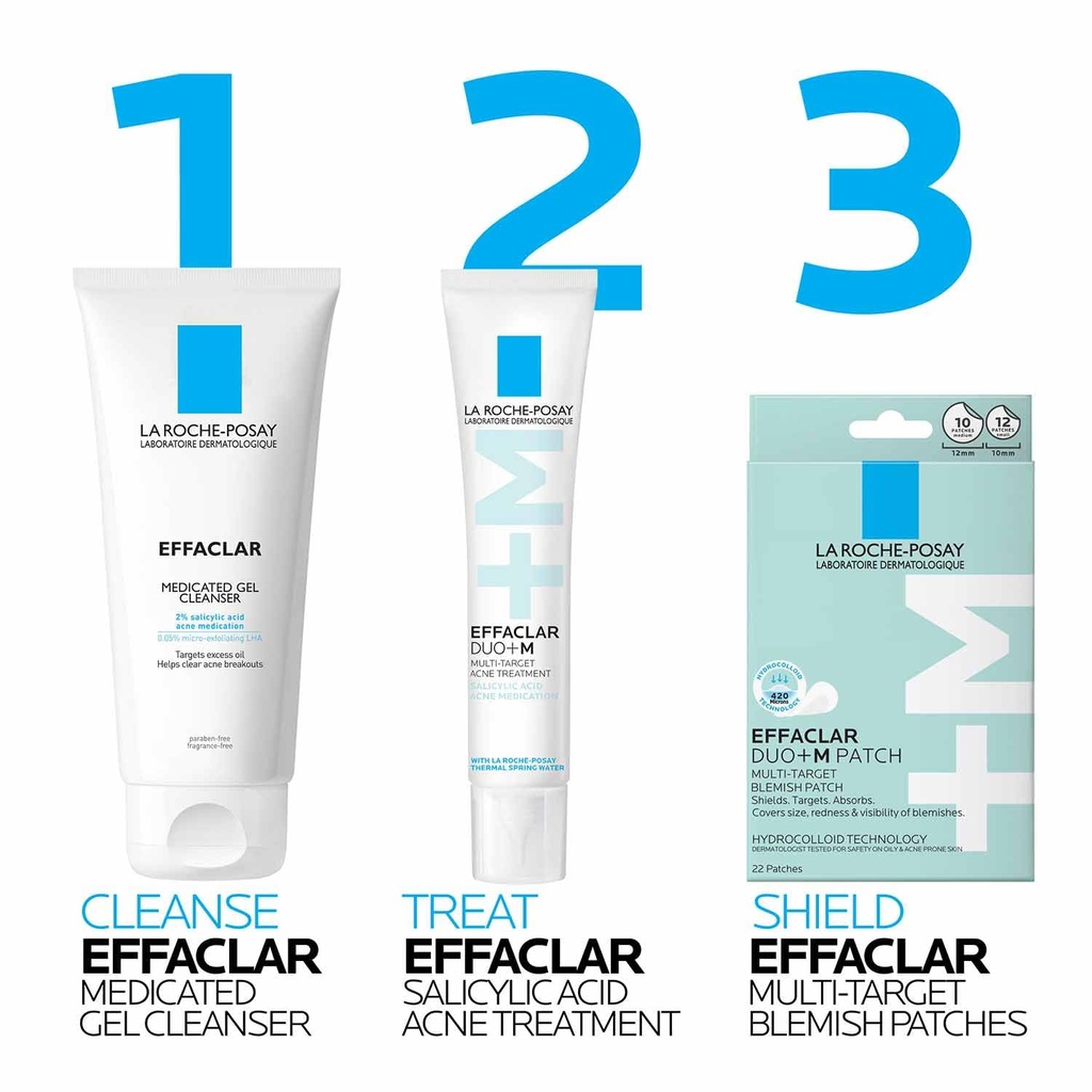 La Roche-Posay/ Effaclar Salicylic Acid Mattifying Acne Gel Cream: