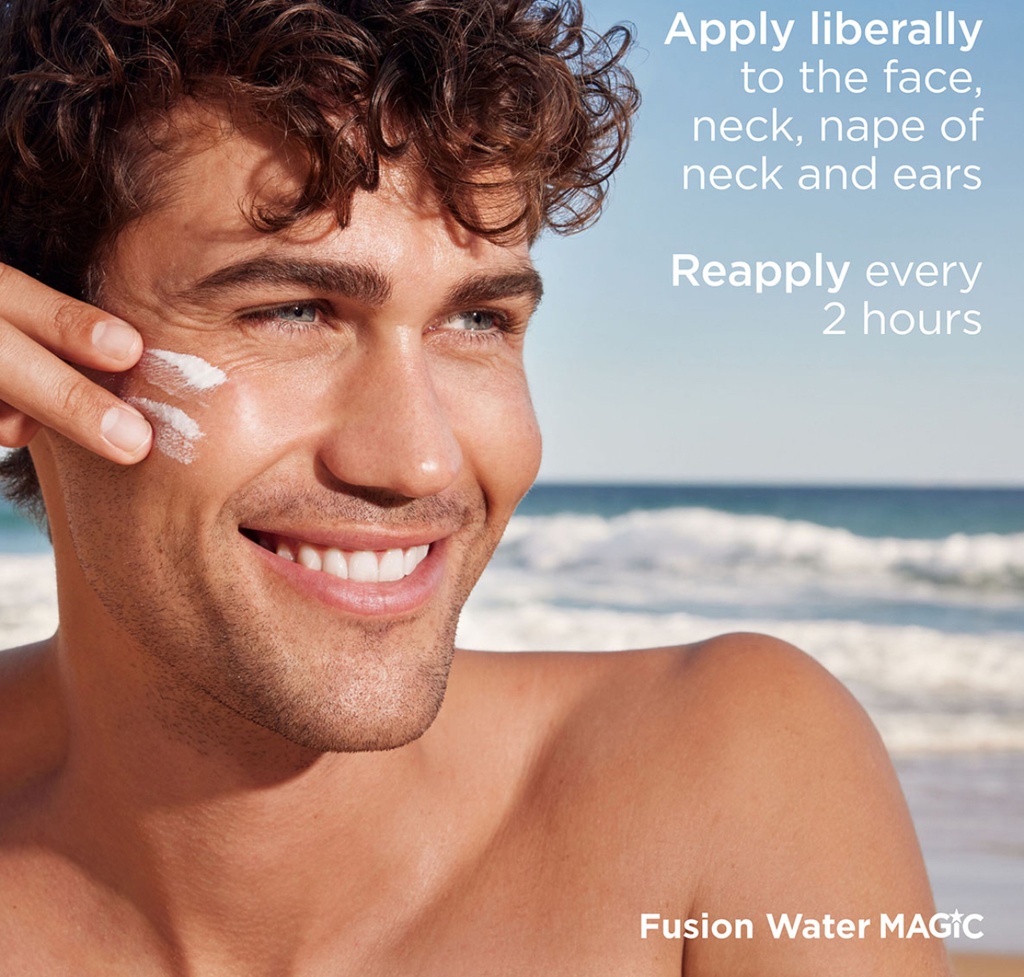 ISDIN/ Fusion Water MAGIC SPF 50: واقي شمس ايزدن المائي