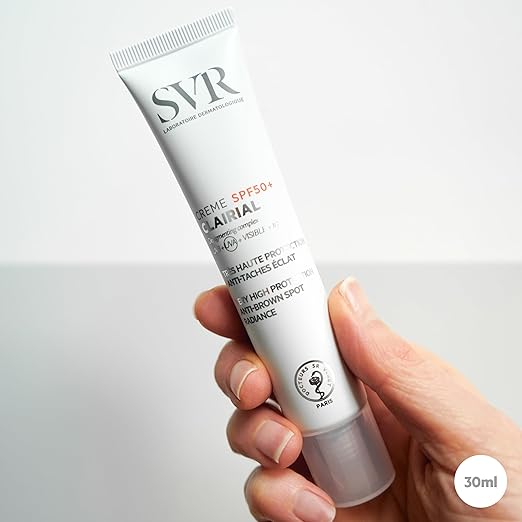 SVR/ Clairial Cream SPF 50+ 40ml: واقي الشمس المفتح