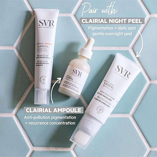 SVR/ Clairial Cream SPF 50+ 40ml: واقي الشمس المفتح