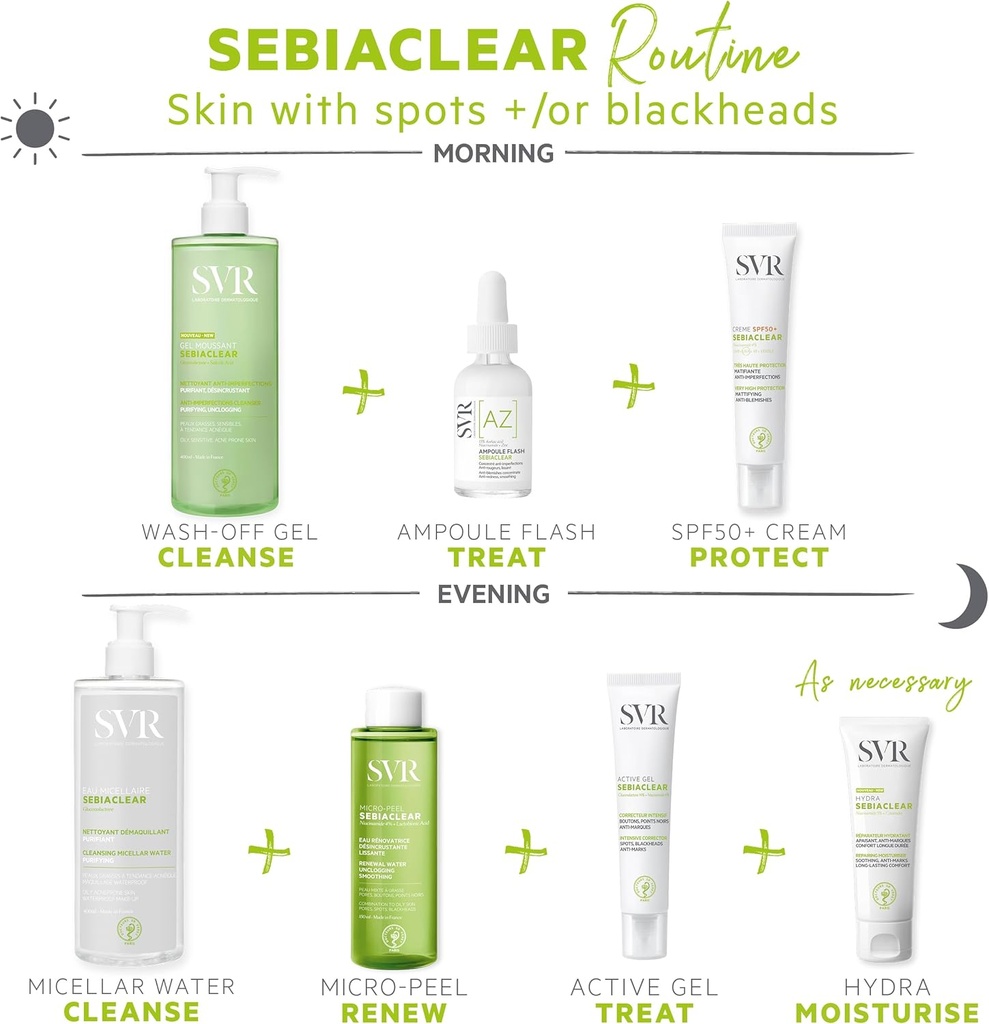 SVR/ SEBIACLEAR SPF50+ Sun Cream: