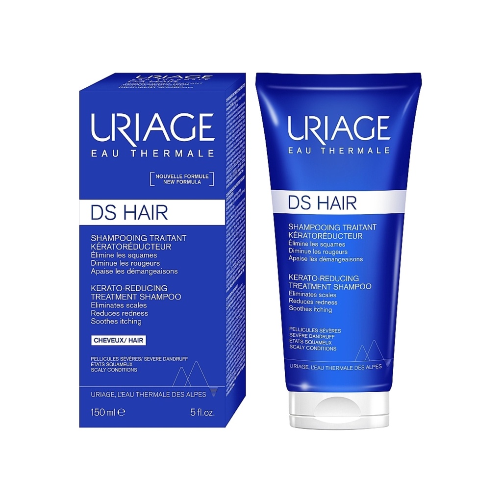 Uriage/ DS Hair Kerato-Reducing Shampoo150ml: يورياج شامبو علاجي كيراتوليتك مضاد للقشرة