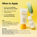 Anua/ Zero-Cast Moisturizing Finish Sunscreen SPF50+ 50ml: انوا زيرو كاست واقي شمس ومرطب مقاوم للماء