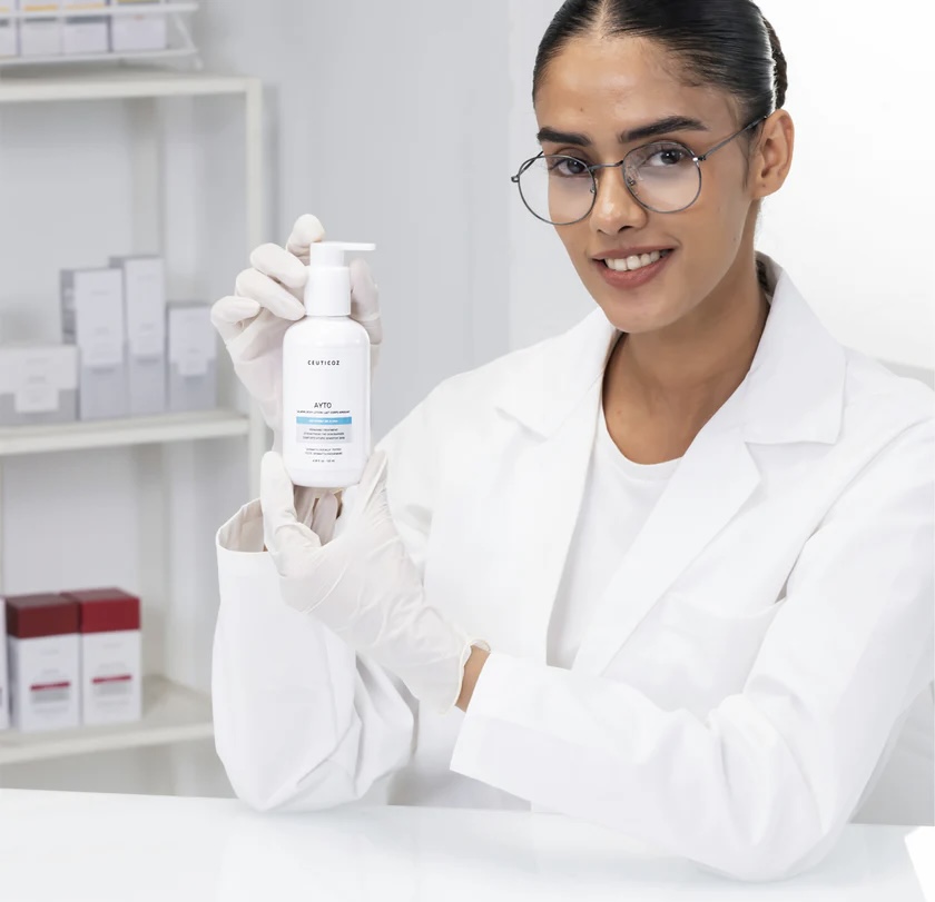 Ceuticoz/ Calming Body Lotion 120ml: سيتيكوز لوشن ترطيب الجسم سريع الامتصاص بملمس غير دهني