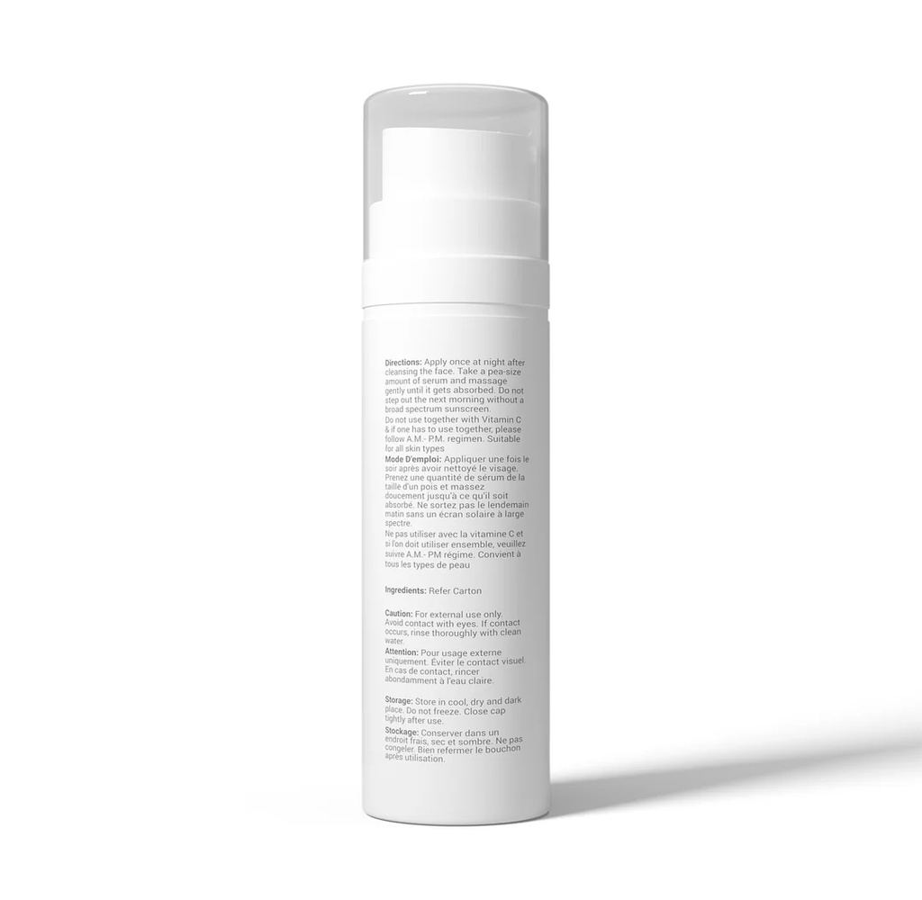 Ceuticoz/ CEUTOX Retinol 0.1% Cream Serum 30ml: سيتيكوز سيروم الريتنول بتركيز ٠.١٪؜ لمعالجة التصبغات ومنع التجاعيد