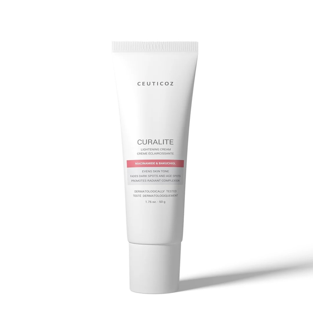 Ceuticoz/ Curalite Lightening Cream 50g: سيتيكوز كريم علاجي للتصبغات وتوحيد لون البشرة