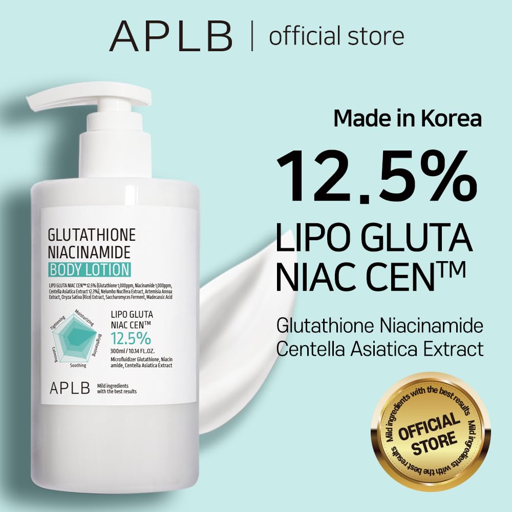 APLB/ Glutathione Niacinamide Body Lotion 300ml:
