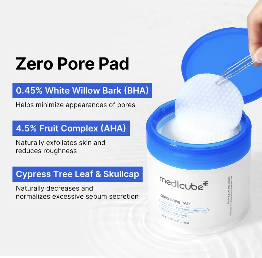 Medicube/ Zero Pore Pad 155g: