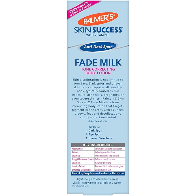 PALMERS/ Anti-Dark Spot Fade Milk 250ml : بالمرز لوشن الجسم لمعالجة التصبغات