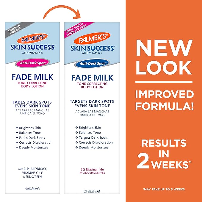 PALMERS/ Anti-Dark Spot Fade Milk 250ml : بالمرز لوشن الجسم لمعالجة التصبغات