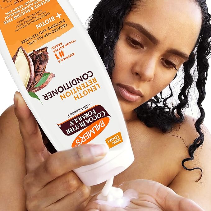 PALMERS/Cocoa Butter Length Retention Conditioner 400ml: بلسم الشعر من بالمرز بزبدة الكاكو