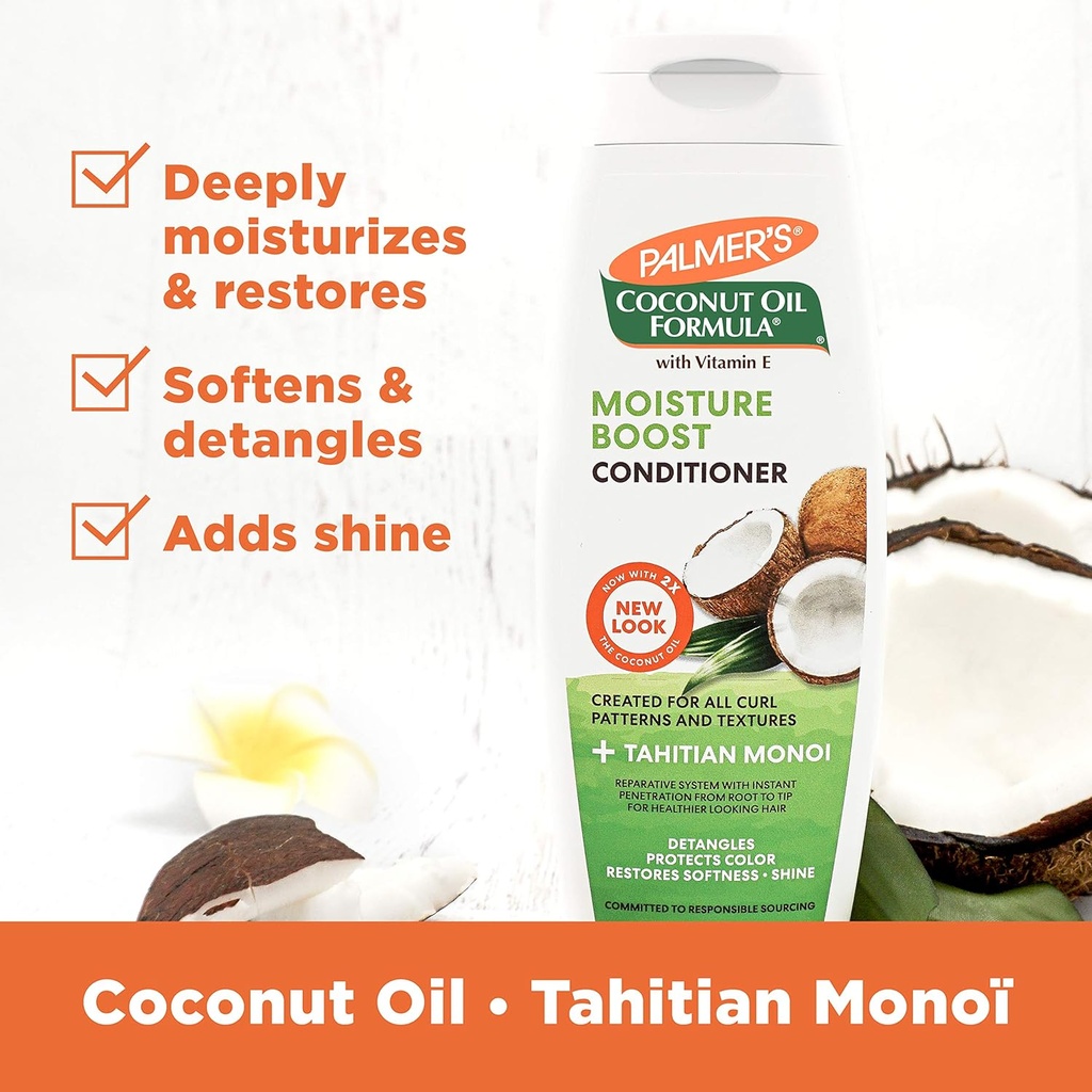 PALMERS/Coconut Oil Moisture Boost Conditioner 400ml: بلسم الشعر من بالمرز