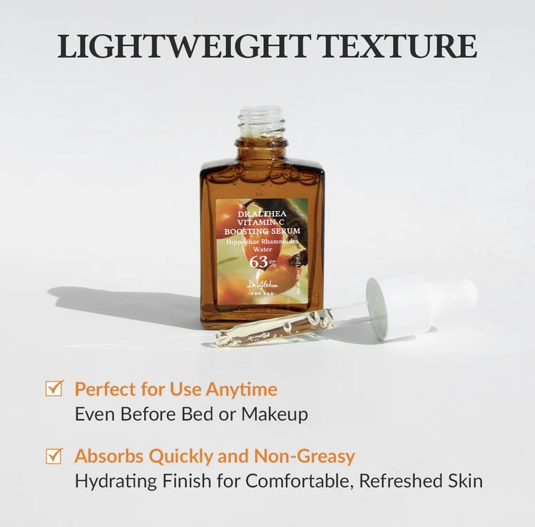 Dr Althea/ 20% Vitamin C Boosting Serum 30ml : د الذيا سيروم فيتامين سي
