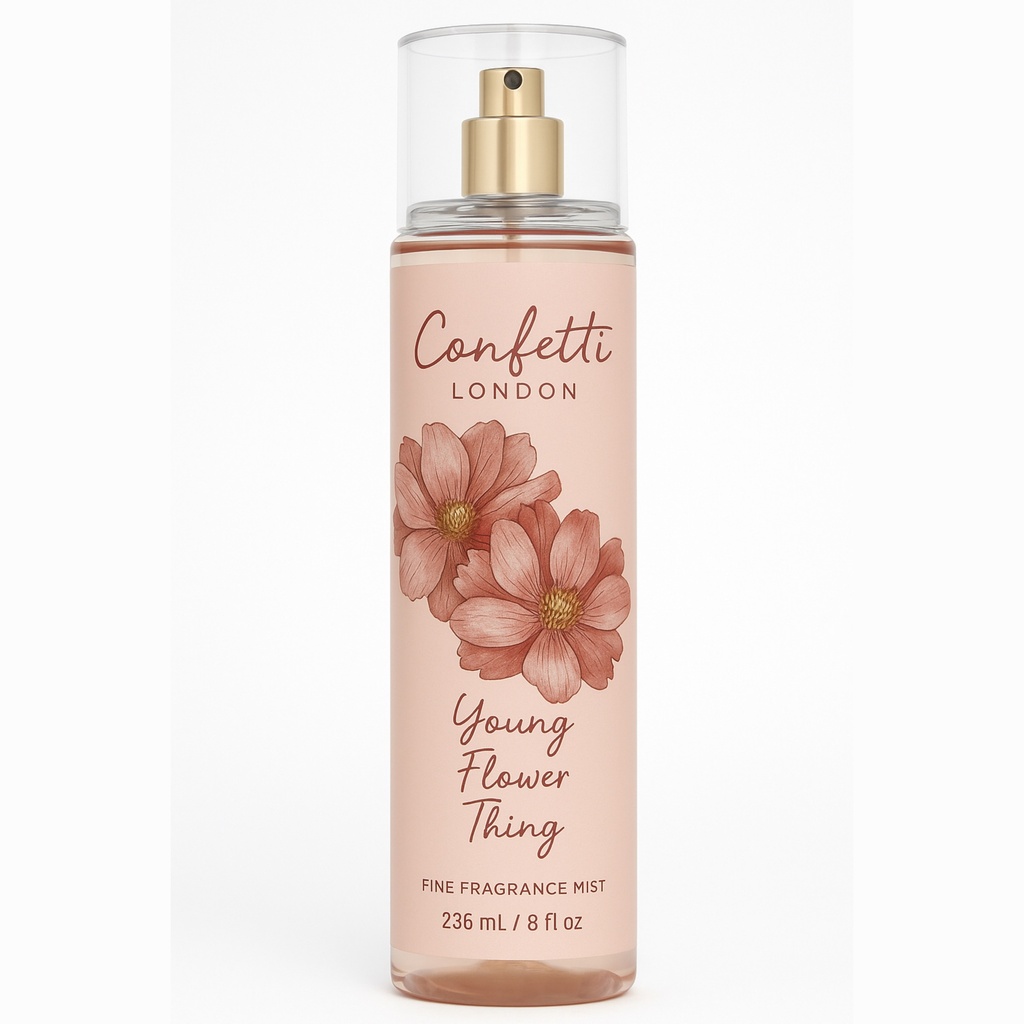 Confetti London Body Mist 236ml : كونفتي معطر جسم نسائي