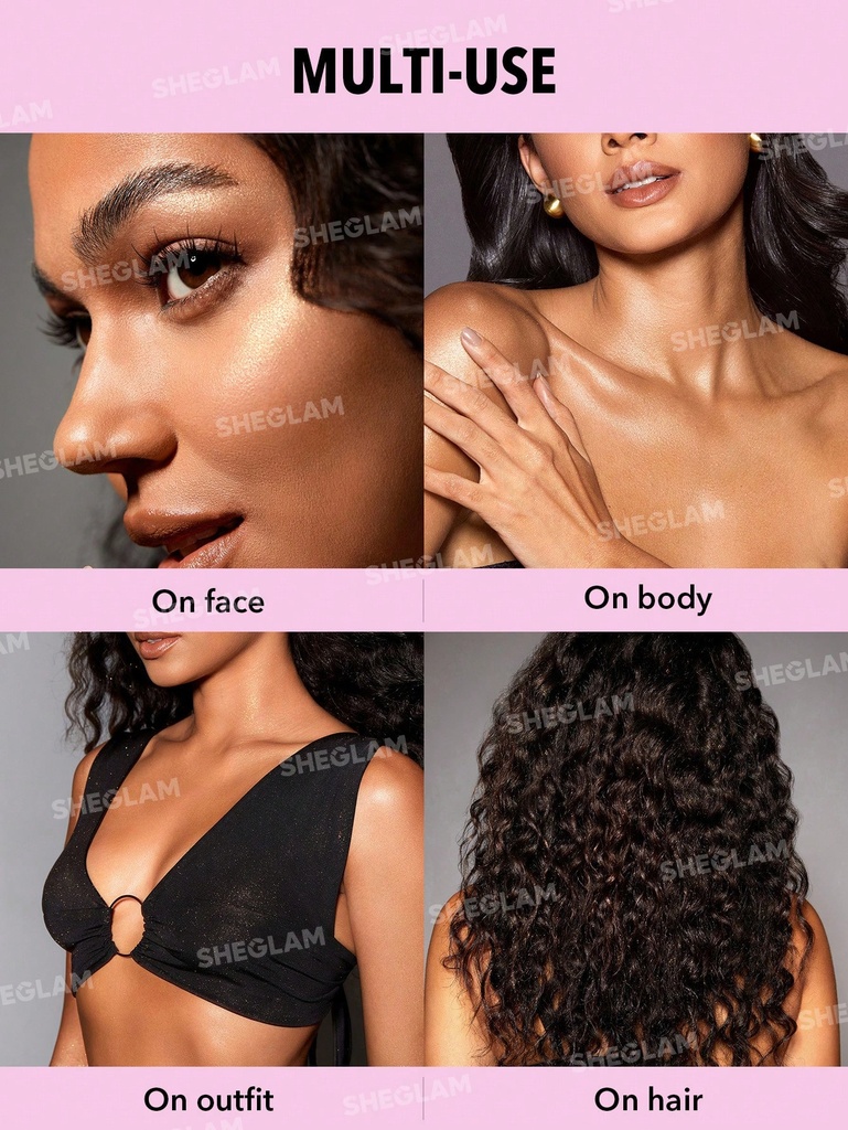 SHEGLAM/ 4pcs Go Go Glow Highlighting Body Mist 12g :