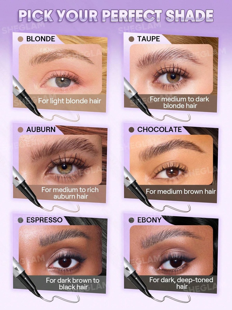 SHEGLAM/ 2T 1each others - Real Flow Laminating Brow Pen :