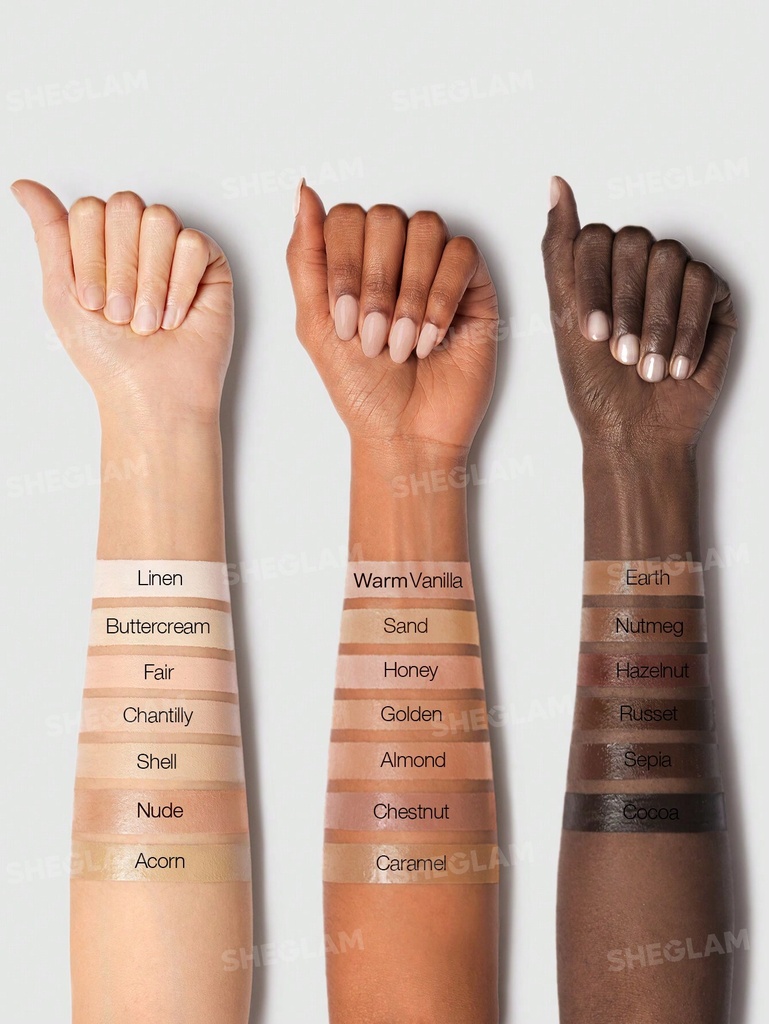 SHEGLAM/ 3pc of each - Like Magic 12HR Full Coverage Concealer 3.8g :