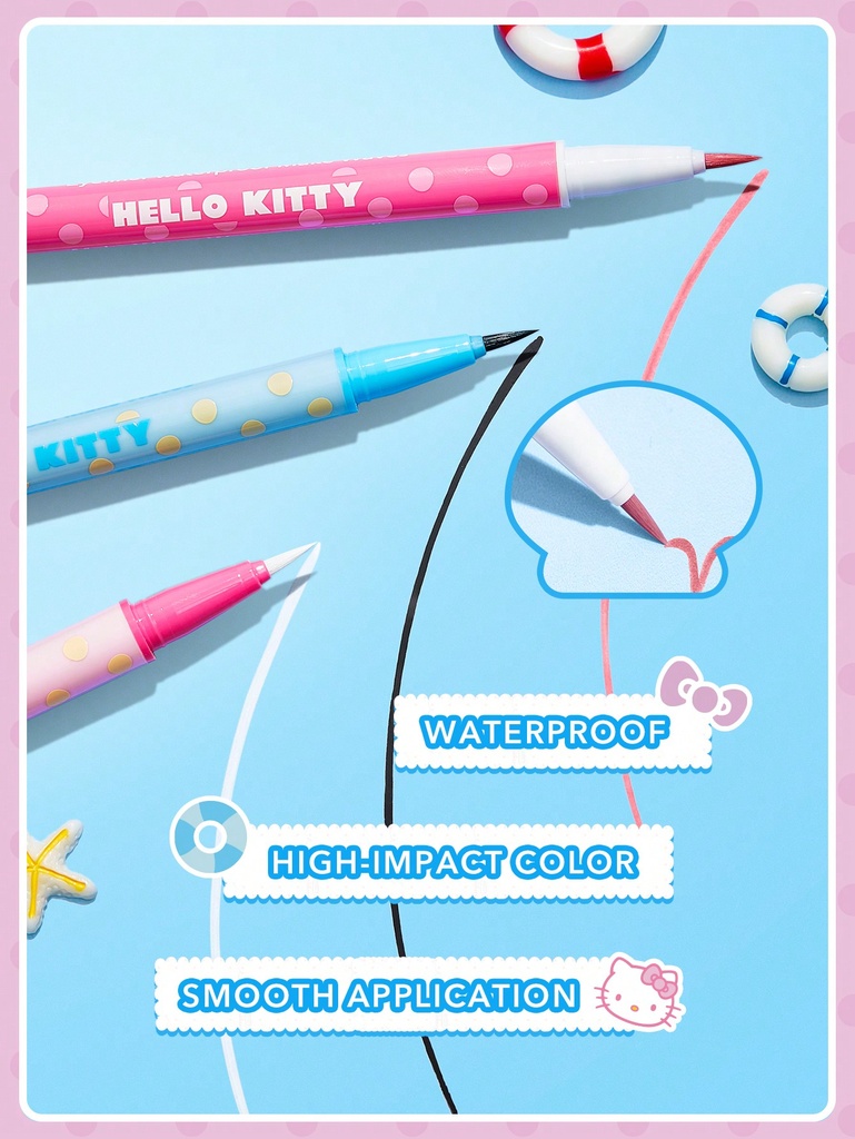 SHEGLAM/ Hello Kitty Waterproof Eyeliner :