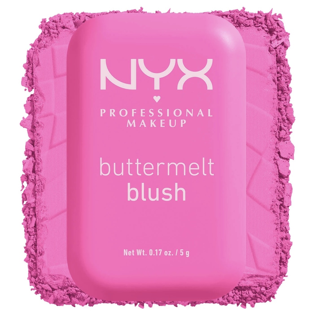 High pigment buttery soft powder blush: