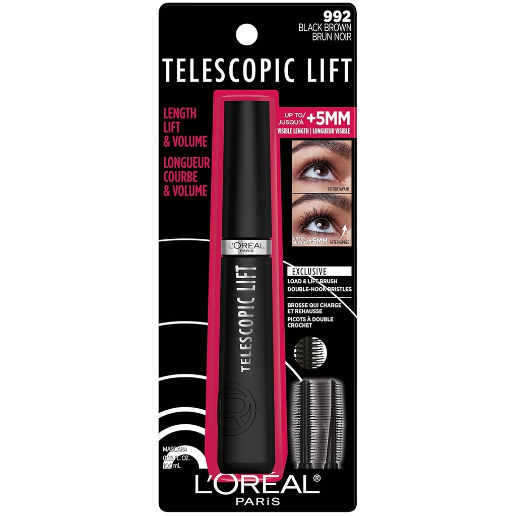 LOreal Paris/ 2pc Telescopic Lift Mascara 9ml :