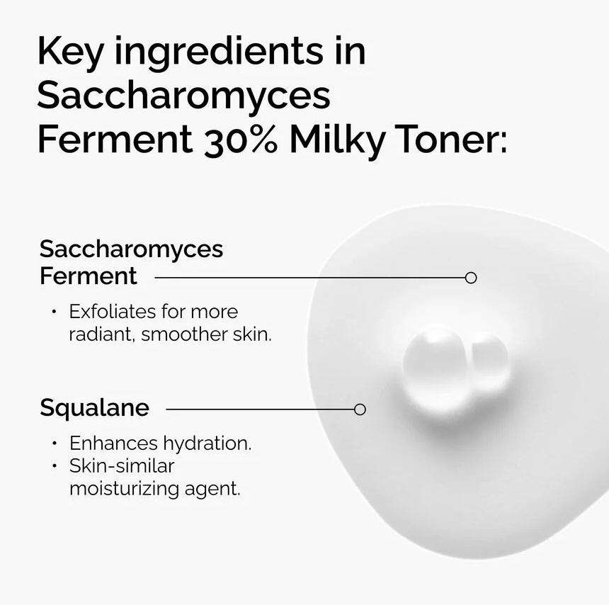 The Ordinary/ Saccharomyces Ferment 30% Milky Toner 100ml : اوردينري تونر حليبي