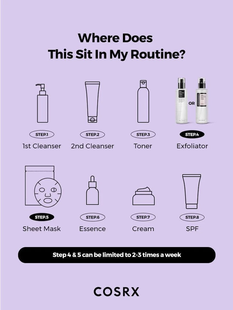 COSRX/ BHA Blackhead Power Liquid 100ml : كوزركس تونر للروؤس السوداء