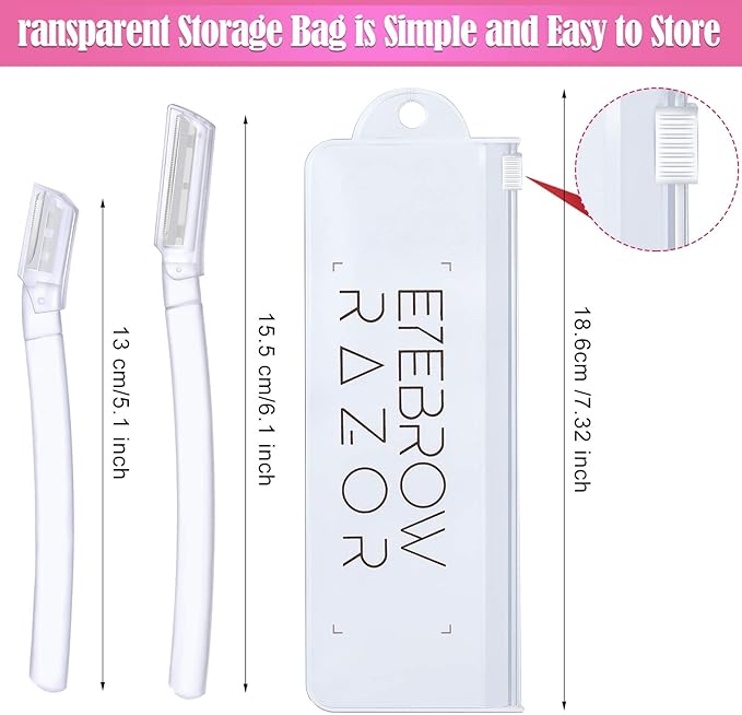 EyeBrow Razor : شفرات وجه الكورية ٣ قطع