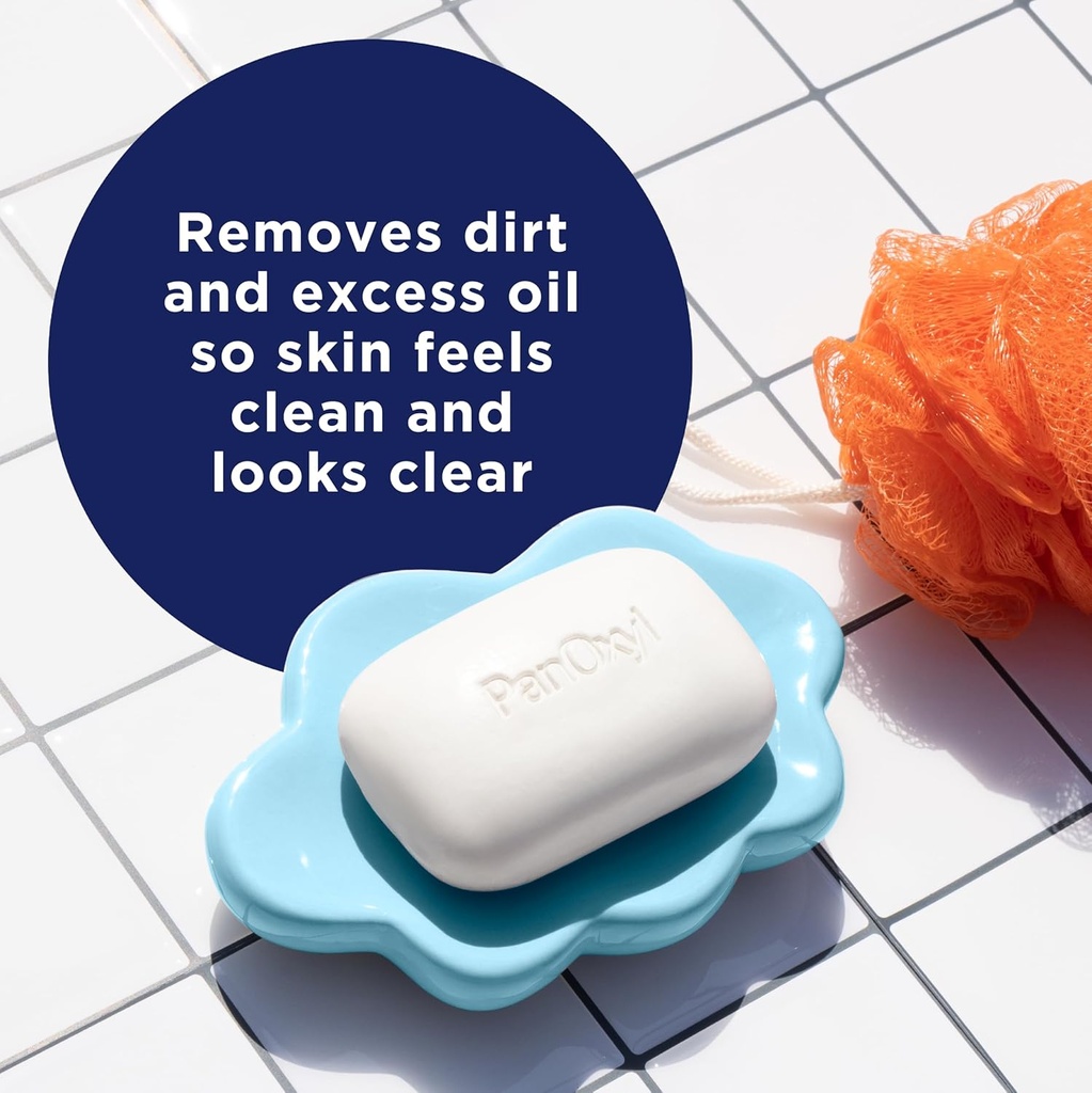 PanOxyl Acne Treatment Bar with 10% Benzoyl Peroxide 113g :