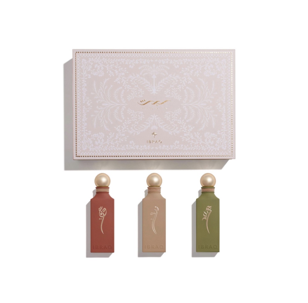 Ibrahim Al-Qurashi IBRAQ Perfumes Irth Collection 3 x 100ml : عطور ابراق مجموعة ارث