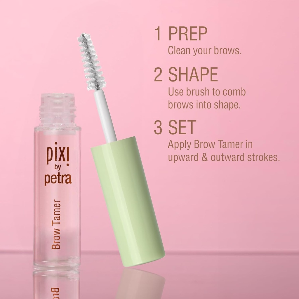 Pixi/ Brow Tamer, with Aloe Vera and Panthenol, Translucent 4.5 ml :