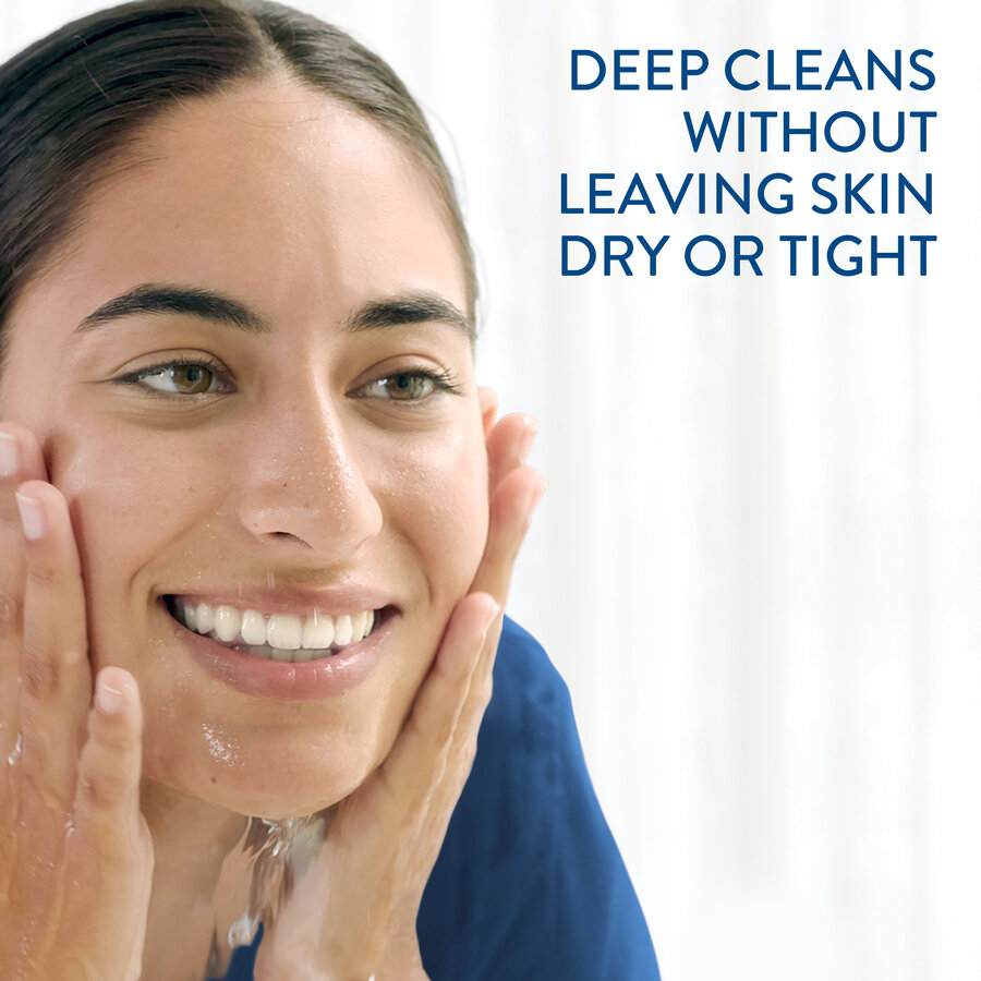 Cetaphil/ Oily Skin Cleanser For combination to oily skin, sensitive skin 236ml : سيتافيل غسول للبشرة المختلطة والدهنية والحساسة