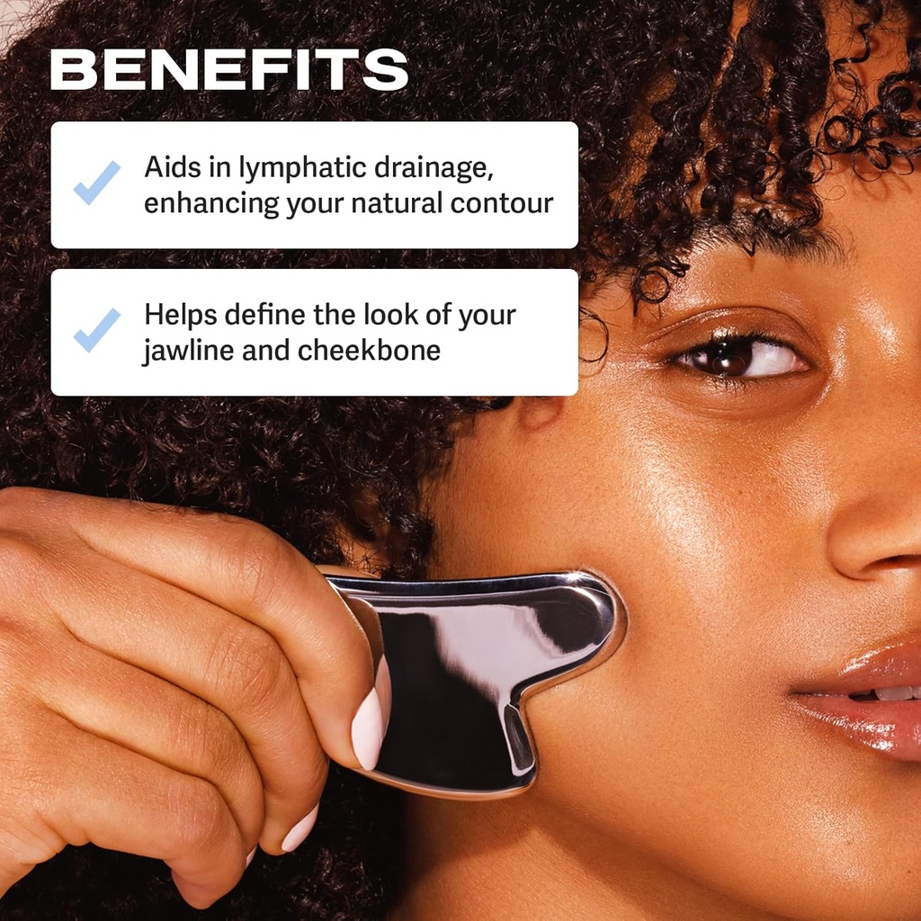 Stainless Steel Gua Sha : ستيل كواشا