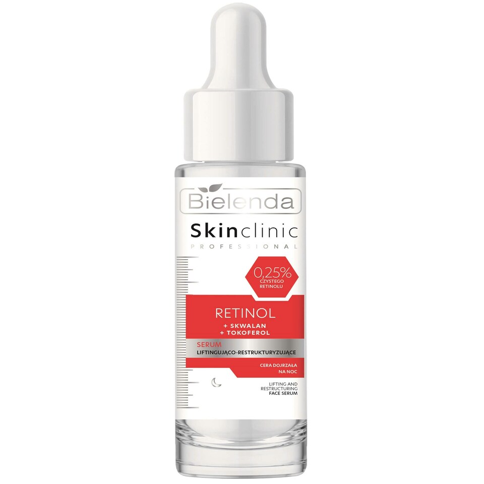 Bielenda/ SKIN CLINIC PROFESSIONAL RETINOL Lifting & restructuring serum: سيروم رتينول لشد البشرة من بايليندا