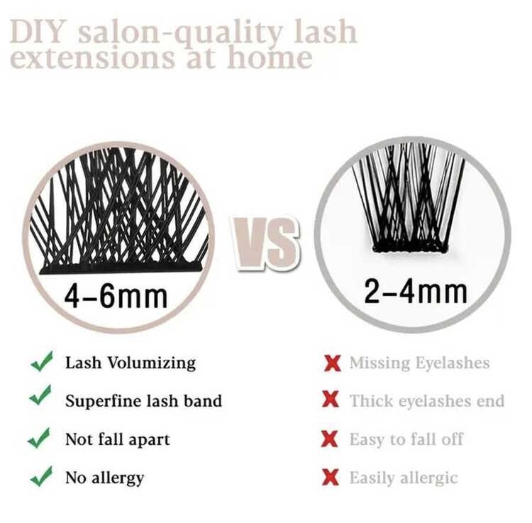 Azenlo Lash Clusters: رموش ازينالو الفردية