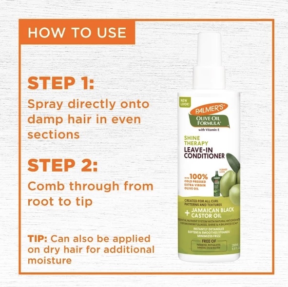 PALMERS/ Olive Oil Shine Therapy Leave-In Conditioner: شاين ثيرابي بلسم زين الزيتون من بالمرز