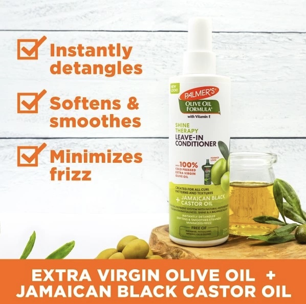 PALMERS/ Olive Oil Shine Therapy Leave-In Conditioner: شاين ثيرابي بلسم زين الزيتون من بالمرز