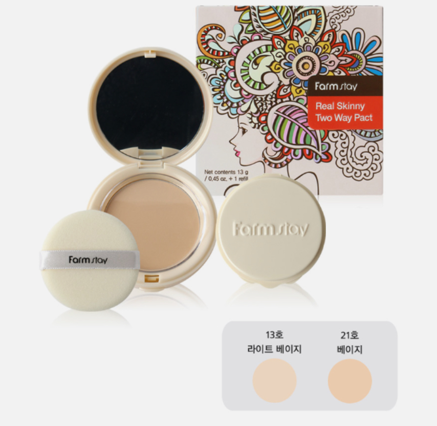 Farm Stay/ Real Skinny Two Way Pact: باودر من ماركة فارمستي