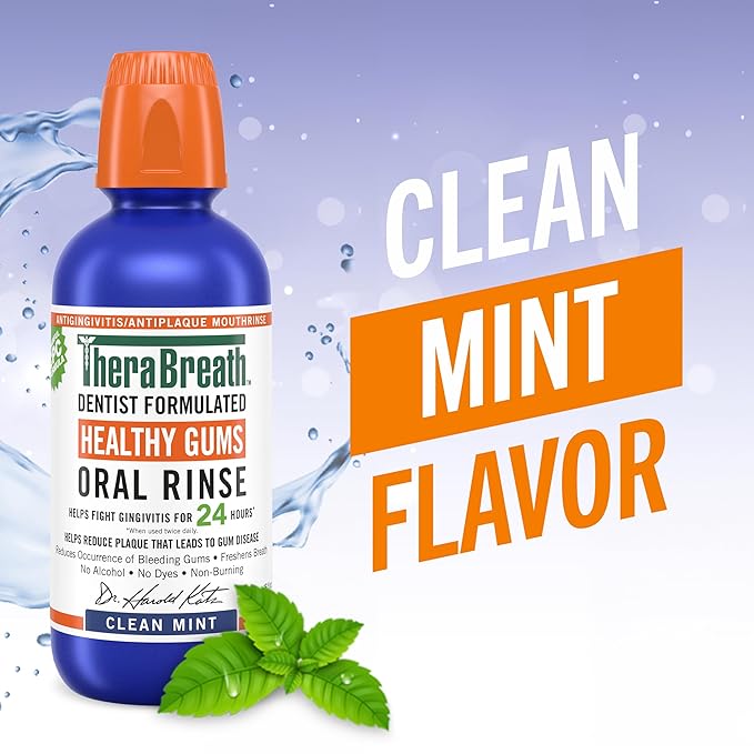 TheraBreath Fresh Breath Mouthwash:
