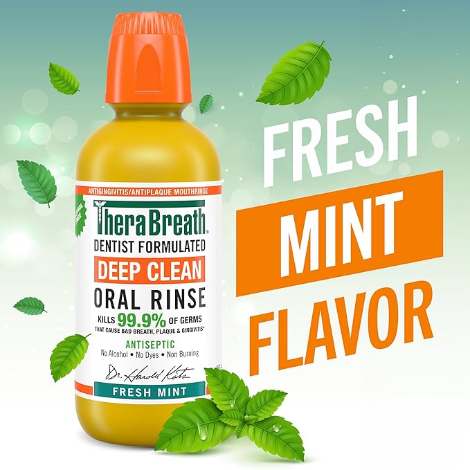 TheraBreath Fresh Breath Mouthwash:
