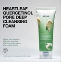 Anua/ Heartleaf Quercetinol Pore Deep Cleansing Foam:
