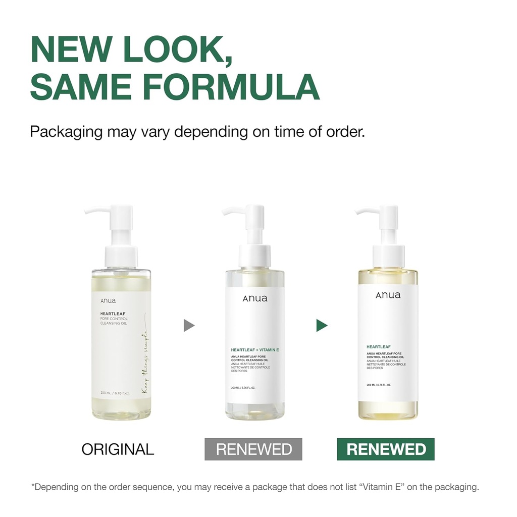 Heartleaf Pore  Controlling Cleansing Oil / غسول زيتي للبشرة 