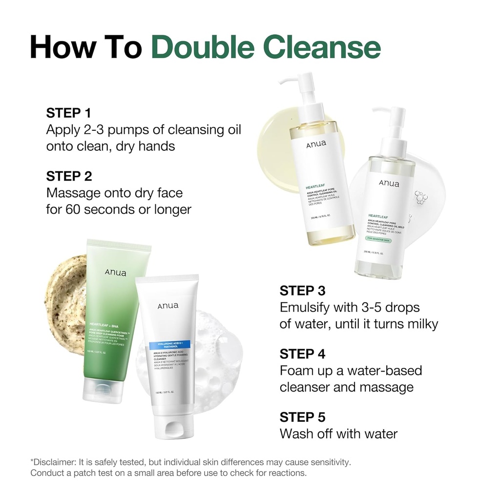 Heartleaf Pore  Controlling Cleansing Oil / غسول زيتي للبشرة 