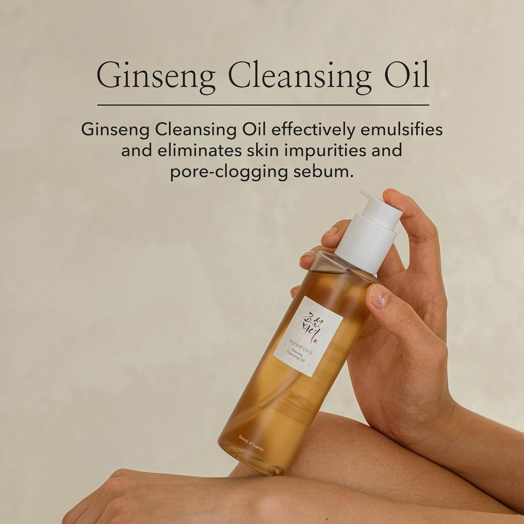 Beauty of Joseon/ Ginseng Cleansing Oil: غسول بيوتي اوف جويسون الزيتي بخلاصة الجينسنغ