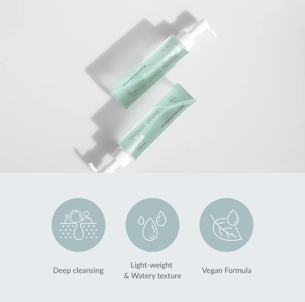 Dr. Althea/ Gentle Pore Vegan Cleansing Oil 150ml: غسول زيتي د. الثيا اللطيف لتنقية المسام