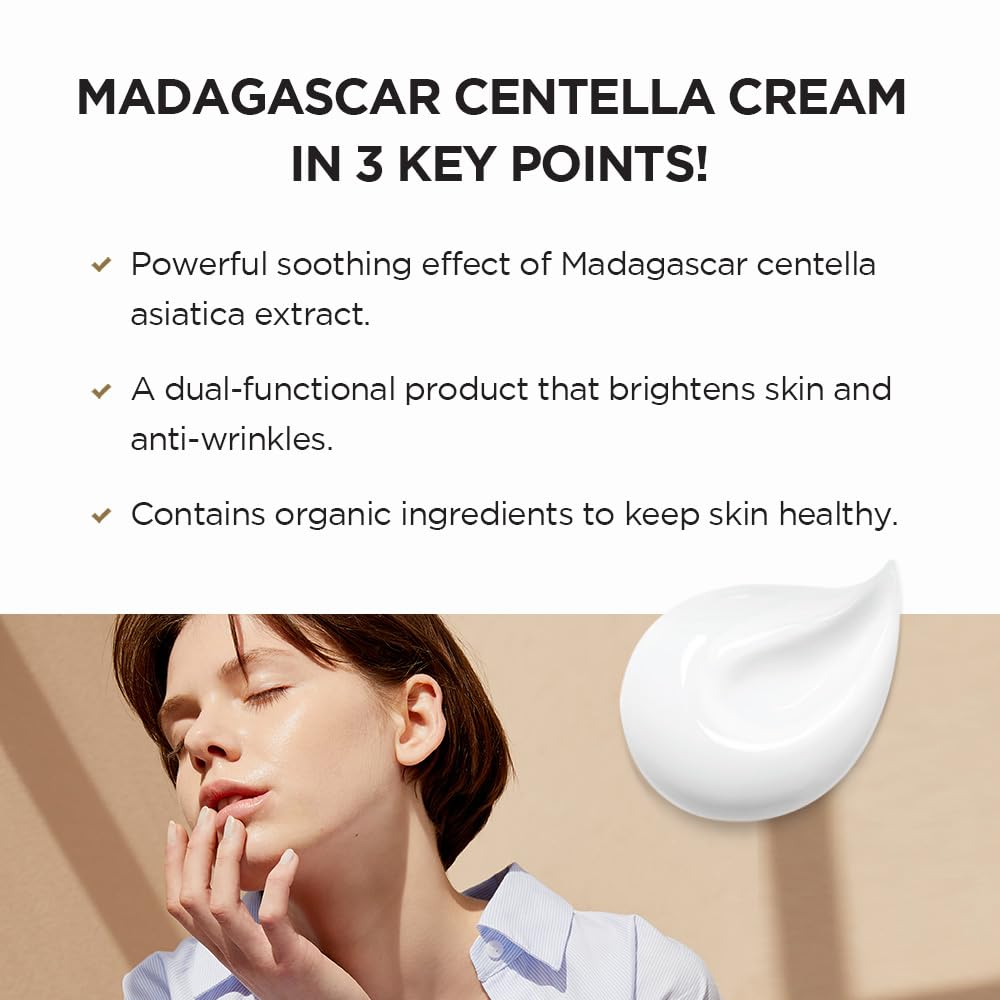 Centella Lightweight Moisturizing Cream: سنتيلا كريم مرطب ومهدئ للبشرة