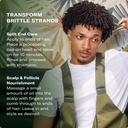 Mielle Scalp & Hair Strengthening Oil: سيروم ميلي اكليل الجبل الطبيعي والنعناع لتقوية وانبات الشعر