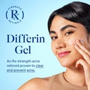 Differin Acne Treatment Gel 0.1% Adapalene 15g: عصارة ديفرين لعلاج حب الشباب
