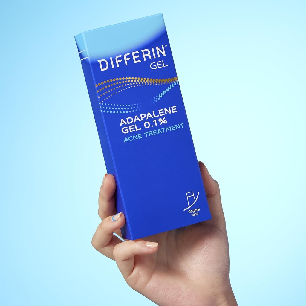 Differin Acne Treatment Gel 0.1% Adapalene 15g: عصارة ديفرين لعلاج حب الشباب