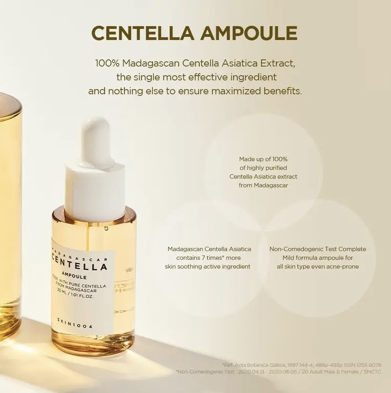 CENTELLA ampoule kit / بكج السيرومات الكوري من سانتيلا