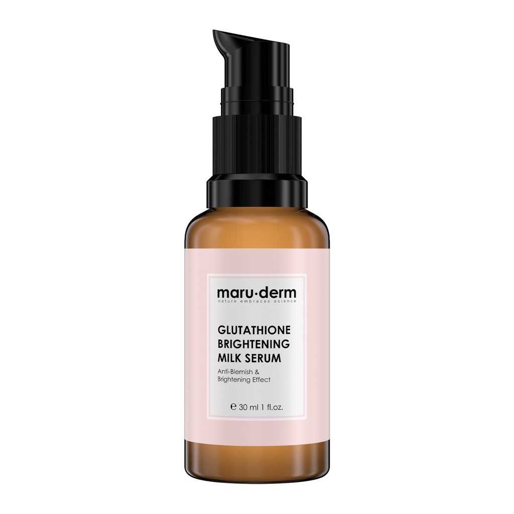 MaruDerm/ Glutathione Brightening Milk Serum 30ml:  سيروم الحليب المفتح من ماروديرم